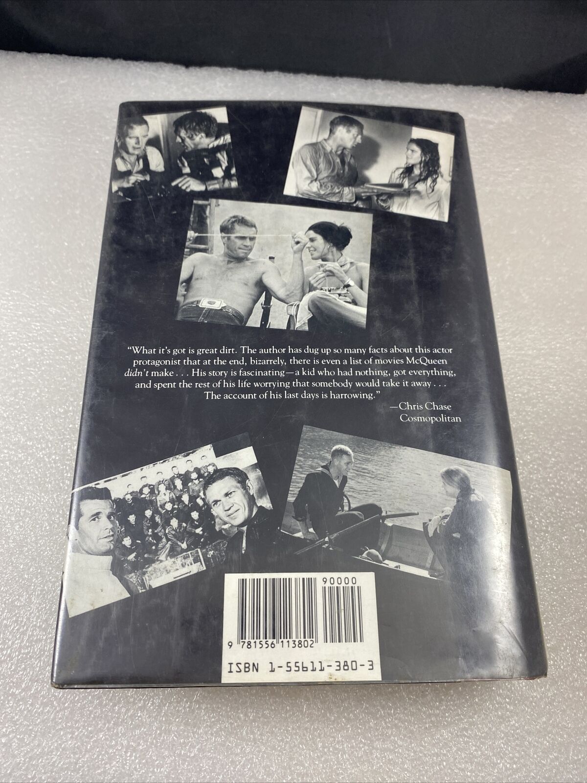 STEVE McQUEEN PORTRAIT AMERICAN REBEL -MARSHALL TERRIL 1st printing Ed Ex Libris