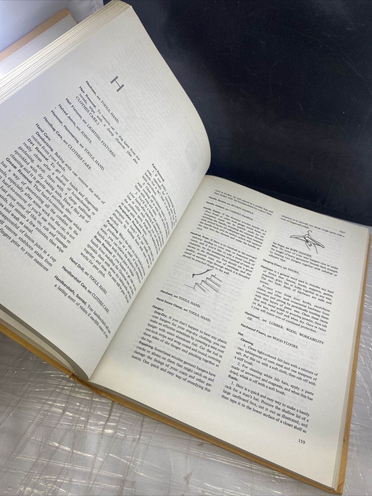 The Dictionary of Household Hints & Helps by Kurt Singer Vintage 70s DIY Handboo