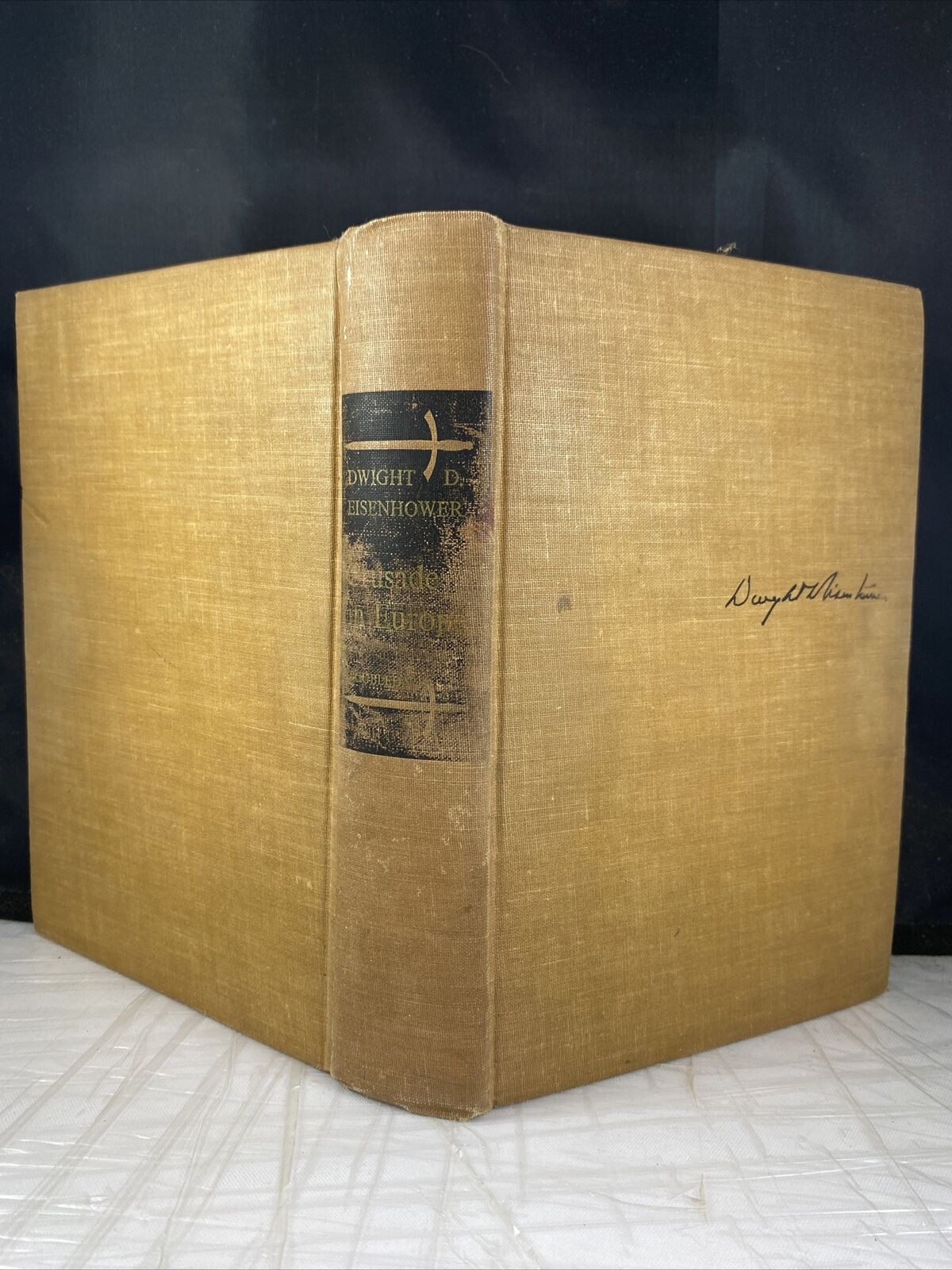 Crusade in Europe by Dwight D. Eisenhower 1948 Good Condition Vintage 40s