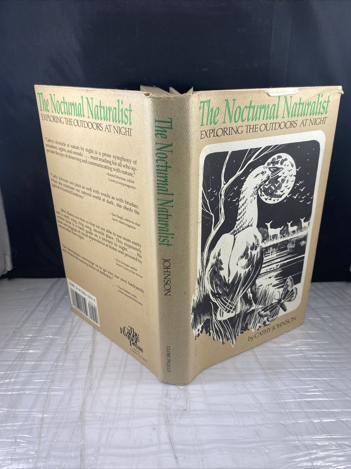The Nocturnal Naturalist by Cathy Johnson Signed Rare Vintage Nature Animals