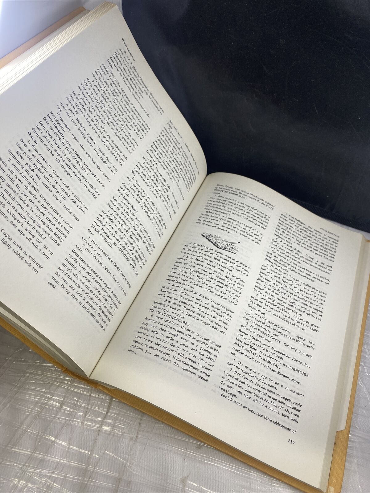 The Dictionary of Household Hints & Helps by Kurt Singer Vintage 70s DIY Handboo