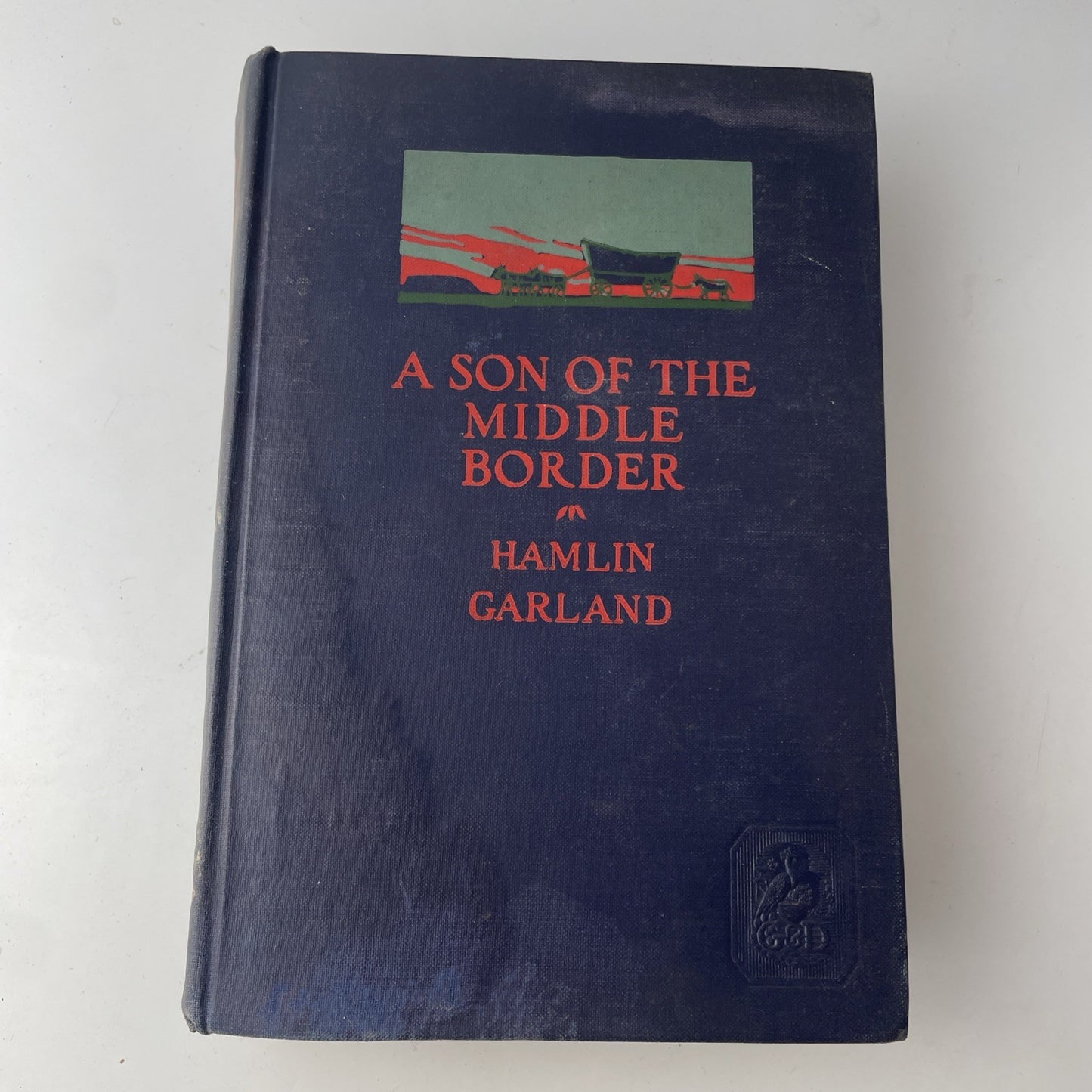 1928 Antique Novel "A Son of the Middle Border" Hamlin Garland