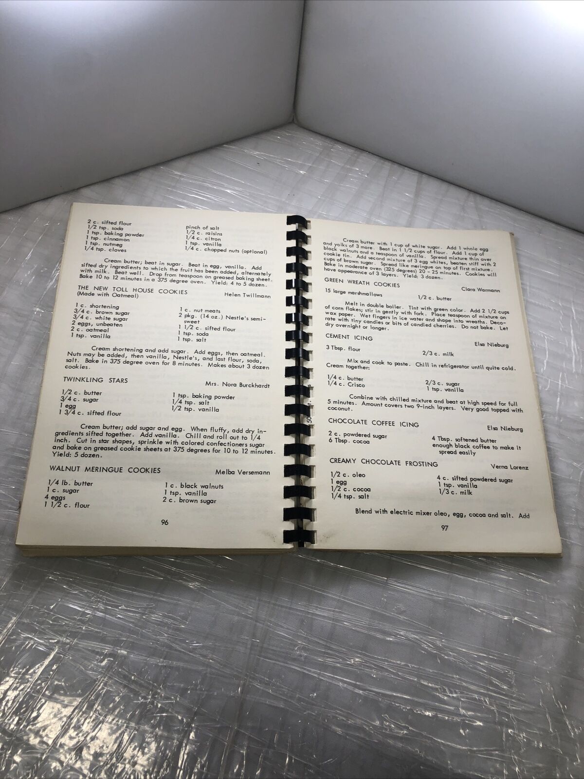 Vintage 1969 Ebenezer Lutheran Ladies' Aid Centennial Cookbook St. Louis, MO