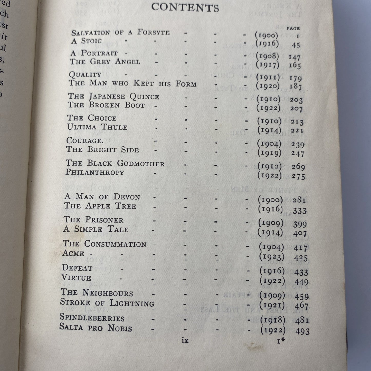Caravan, John Galsworthy. 1925 1st Edition. Leather Binding Antique Literature