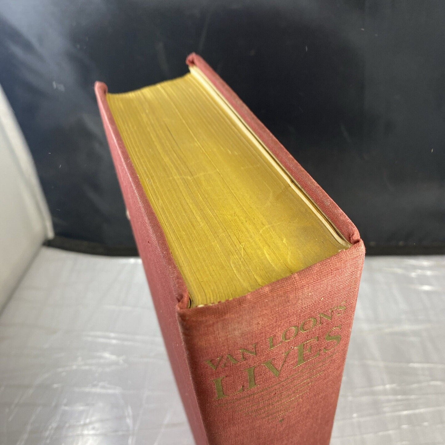 1942 VAN LOON'S LIVES By Henry Willem Van Loon Vintage Literature Stories