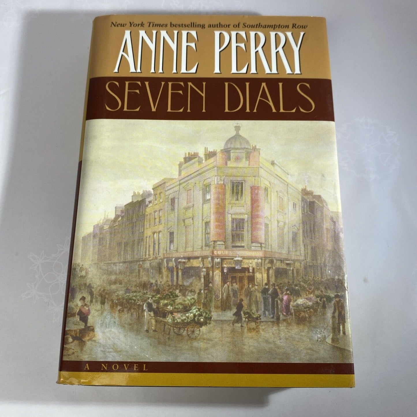 Seven Dials Hardcover Anne Perry Book Club Edition Very Good Condition, Mystery