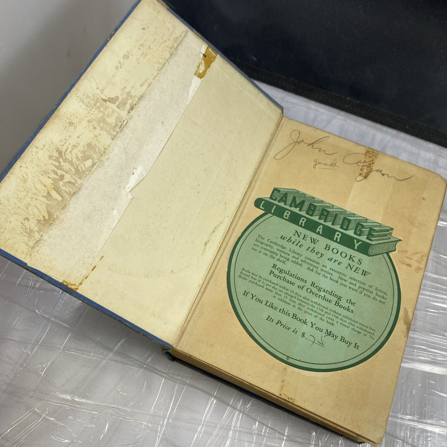 The Outcast Of Lazy S Eli Colter Vintage Antique Grosset Western Novel Blue Book