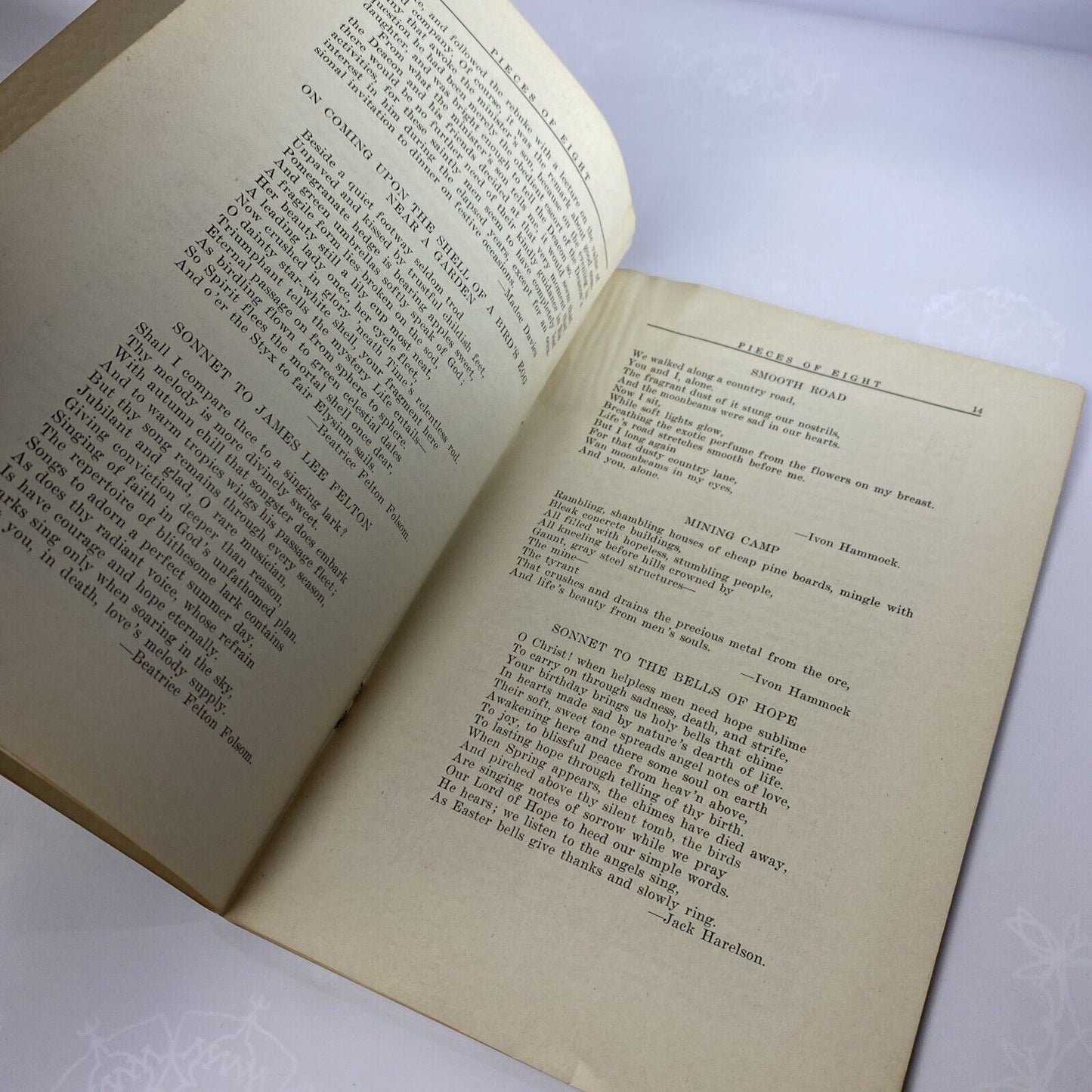 Pieces Of Eight Vintage Fraternity Arizona Teachers College Booklet Poetry