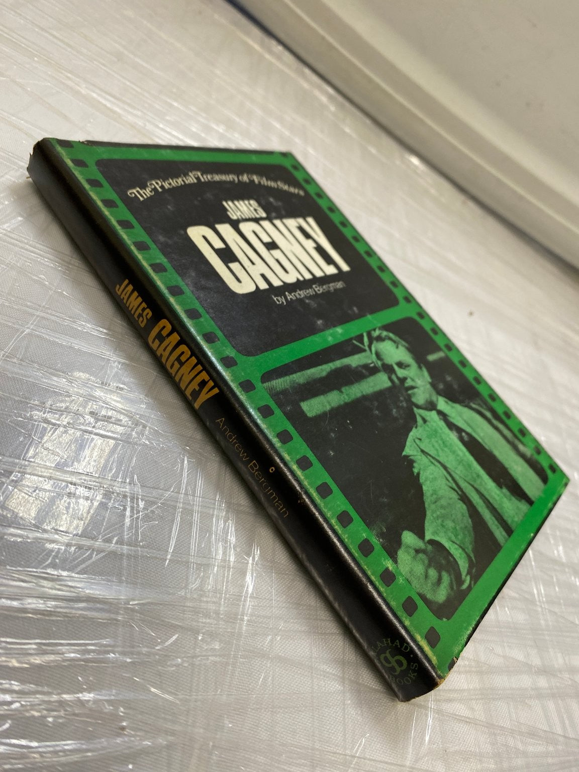 James Cagney by Andrew Bergman 1973 Illustrated Film Star Biography Galahad