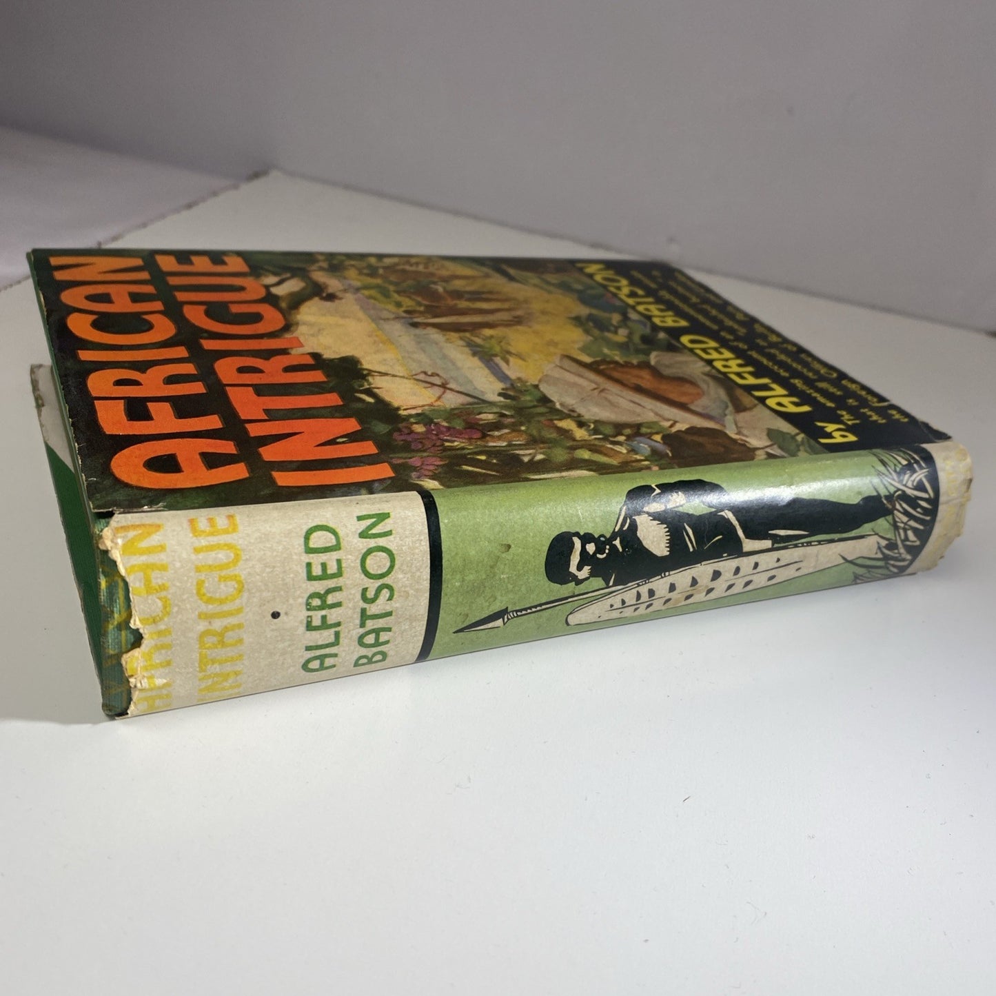 African Intrigue, Alfred Batson, HB, 1935, A True African Adventure, Around 1911