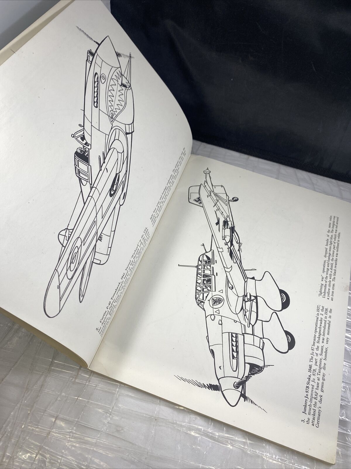 Airplanes of the Second World War Coloring Book by Carlo Demand UNUSED CLEAN VTG