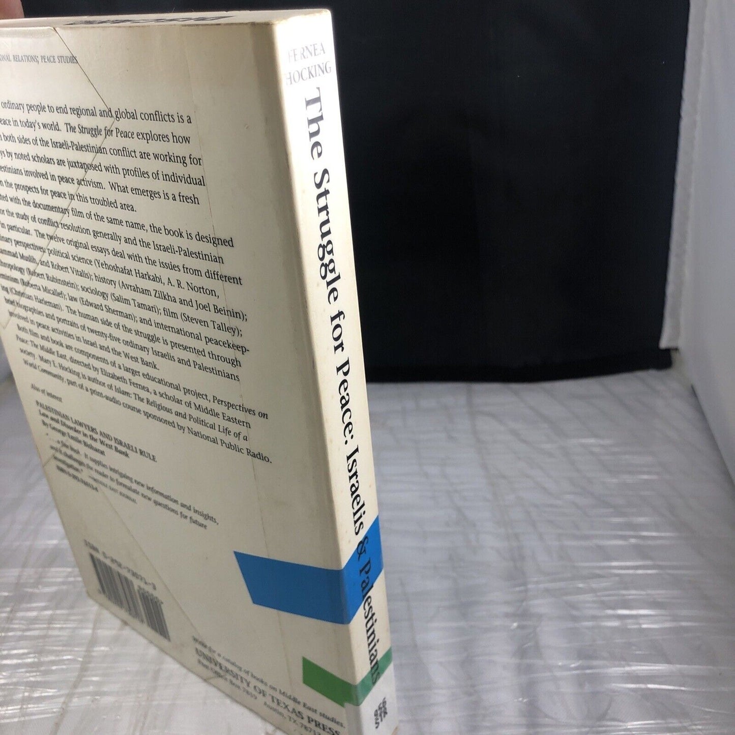 The Struggle for Peace : Israelis and Palestinians (1992, Trade Paperback)