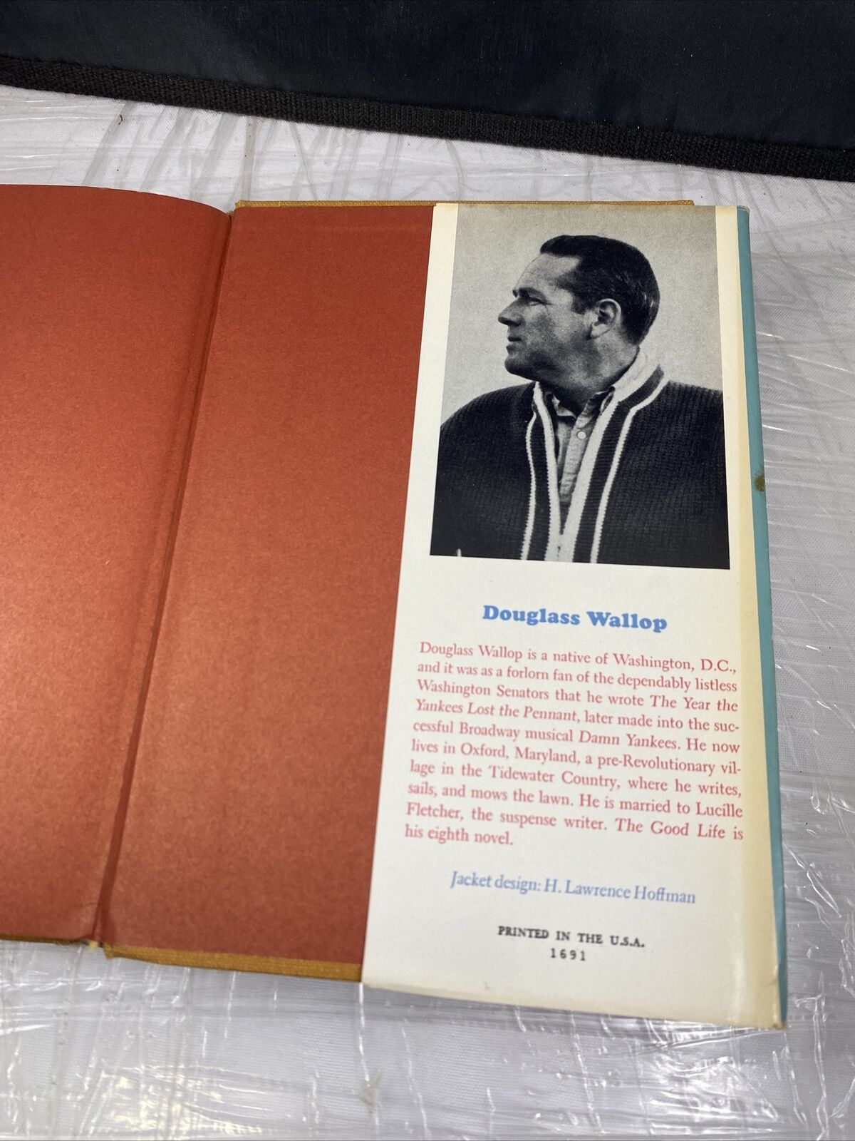 The Good Life by Douglass Wallop - 1968 HB w/ DJ Vintage Fiction Book Club Ed.
