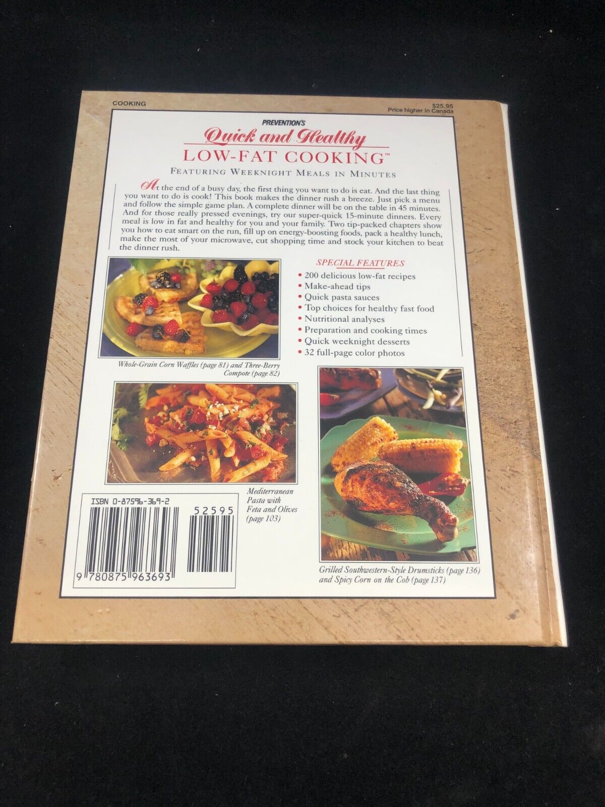 Prevention's Quick and Healthy Low-Fat Cooking:- Books, 9780875963693, hardcover