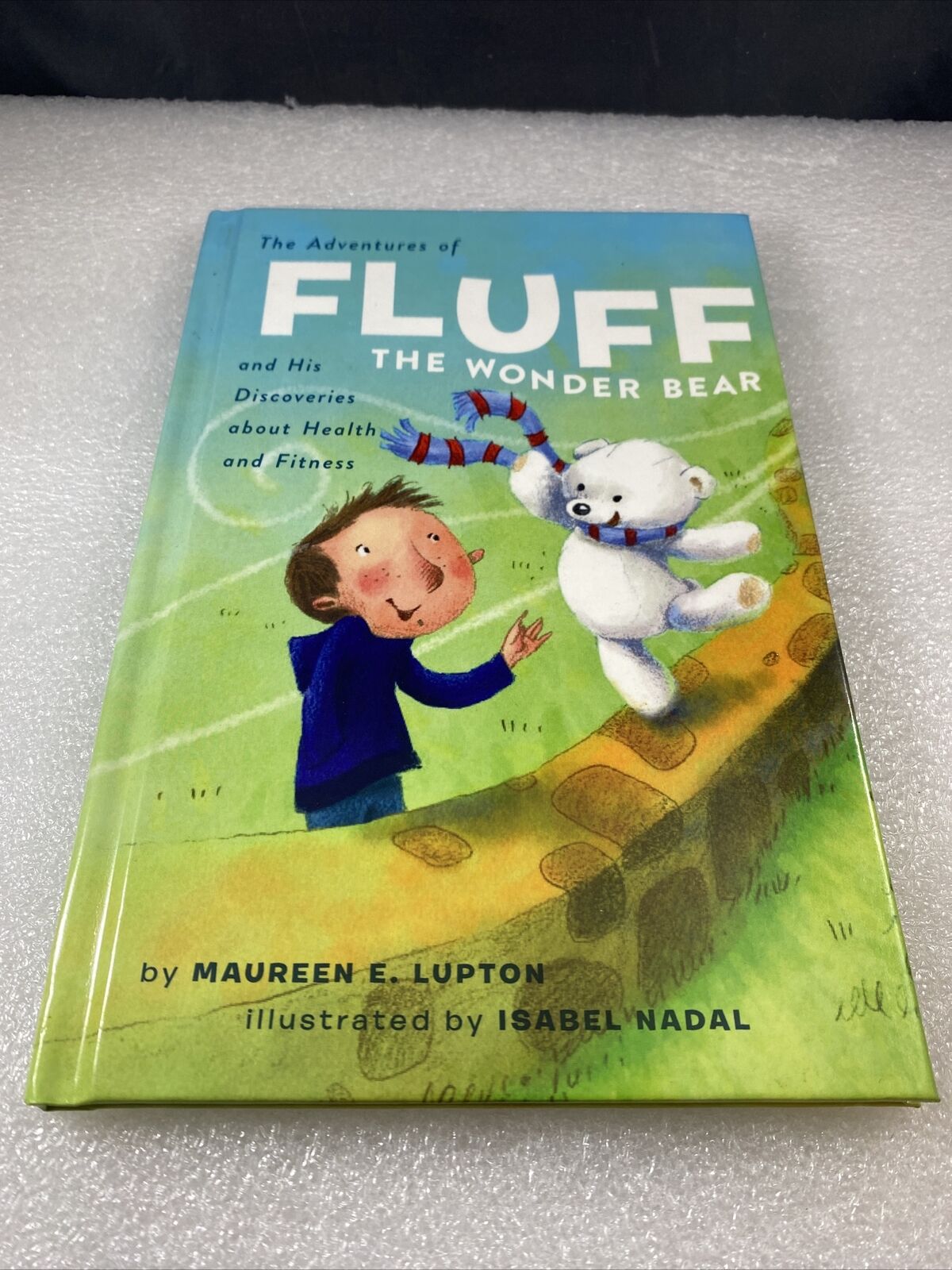 *signed* The Adventures of Fluff the Wonder Bear Rare Health Fitness Children’s