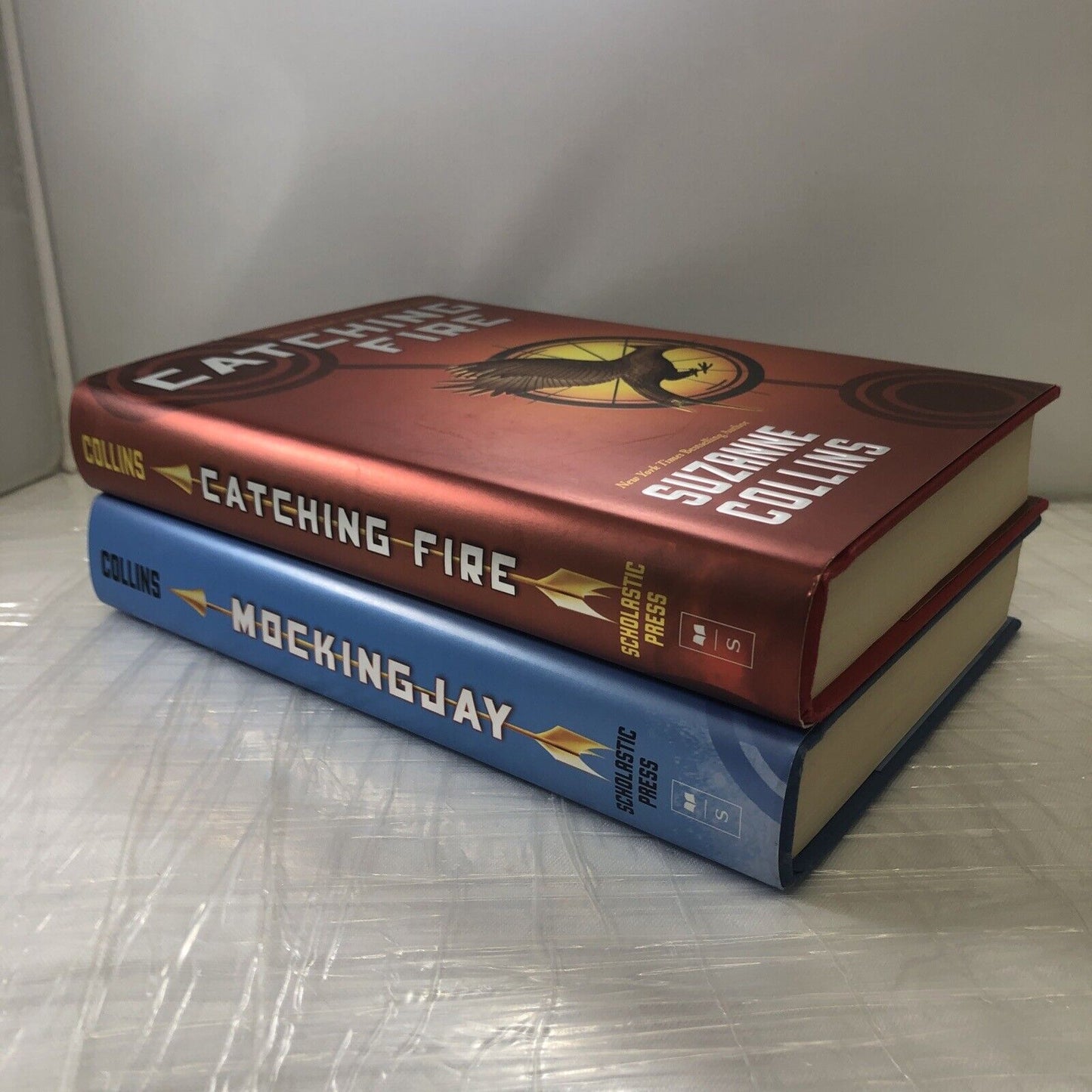 The Hunger Games:Catching Fire & Mocking Jay Suzanne Collins 2009-10 HC 1stEd