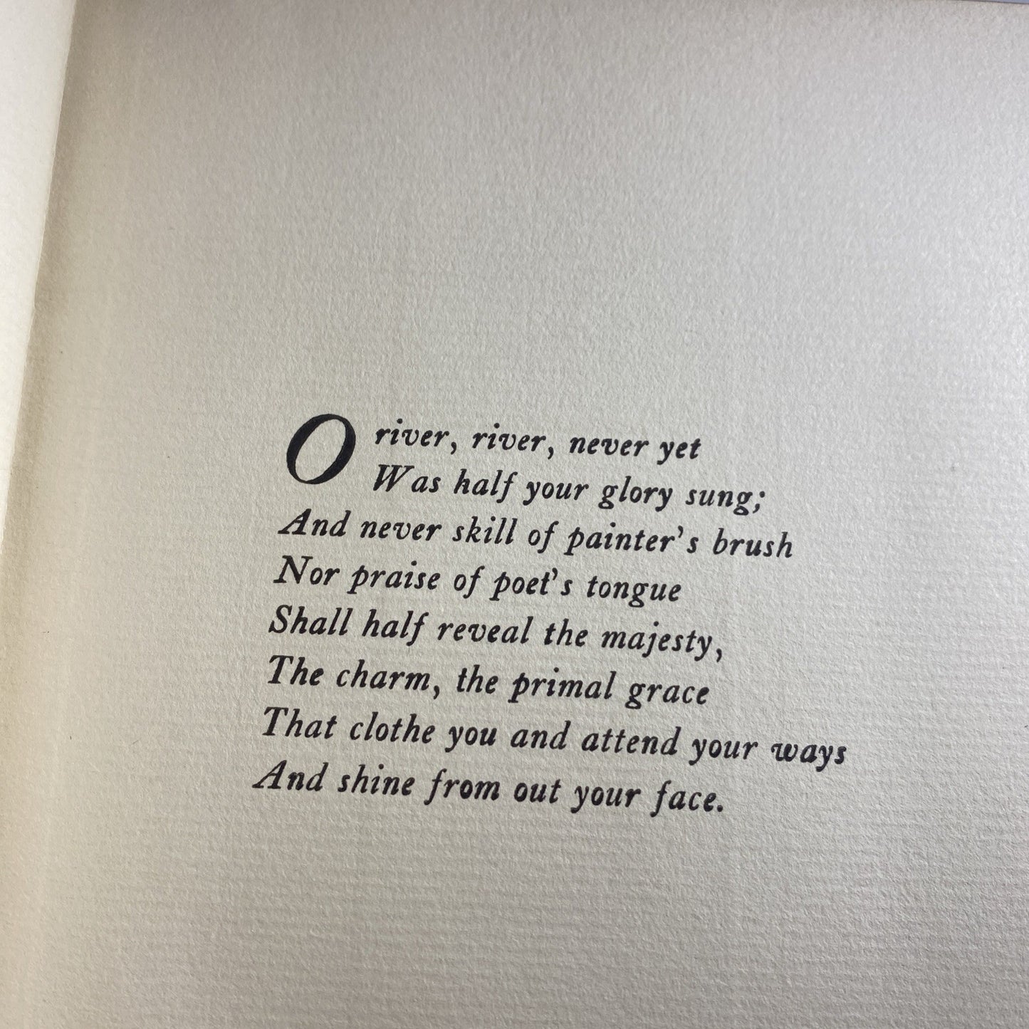 Rare Poetry Book W/ Photos THE GREAT RIVER: FREDERICK OAKES SYLVESTER- 1st Print