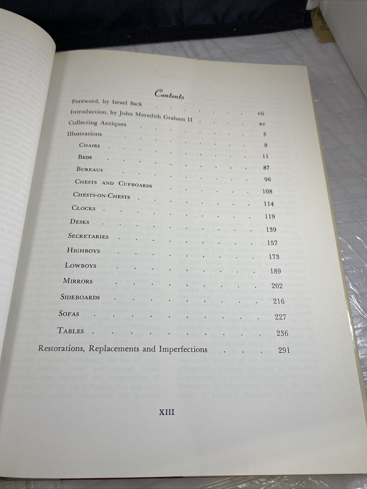 Fine Points of Furniture by Albert Sack c1950 304pp Used Hardback Book