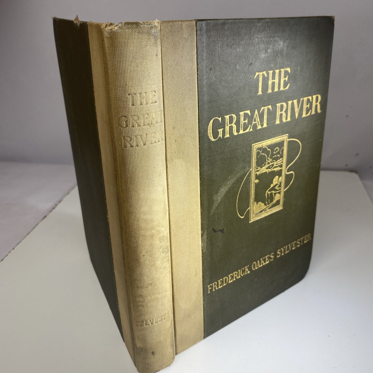 Rare Poetry Book W/ Photos THE GREAT RIVER: FREDERICK OAKES SYLVESTER- 1st Print