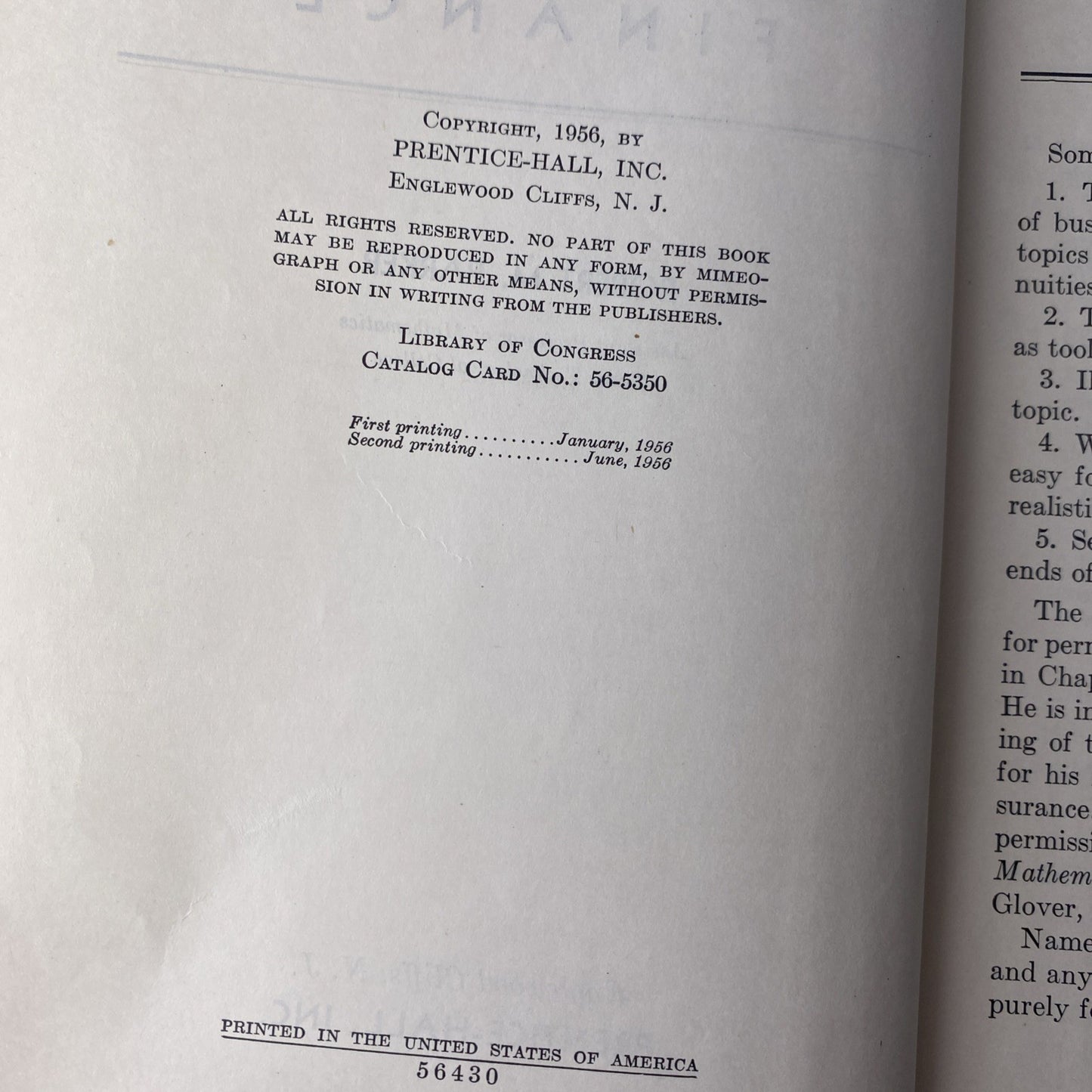 Mathematics Of Finance By Robert M Parker Second Edition 1956 Some Marks