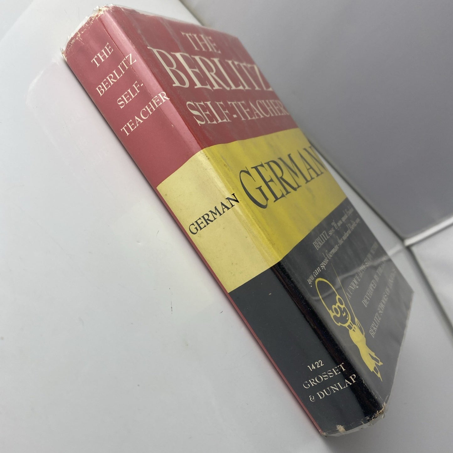 Vintage Language Textbook 1950 The Berlitz Self Teacher German Hardcover