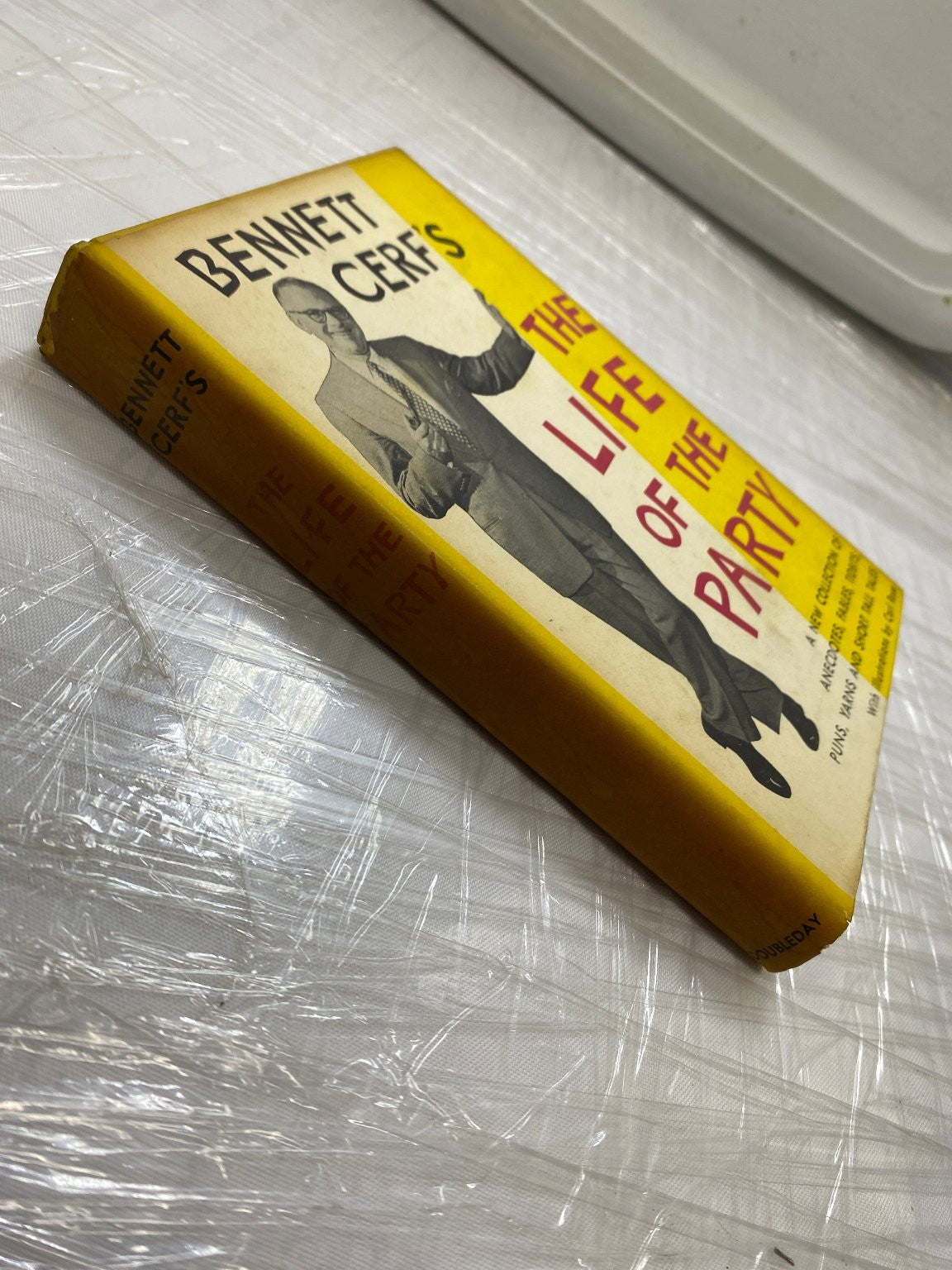 The Life of the Party Bennett Cerf 1956 Book Club Edition Humor Doubleday
