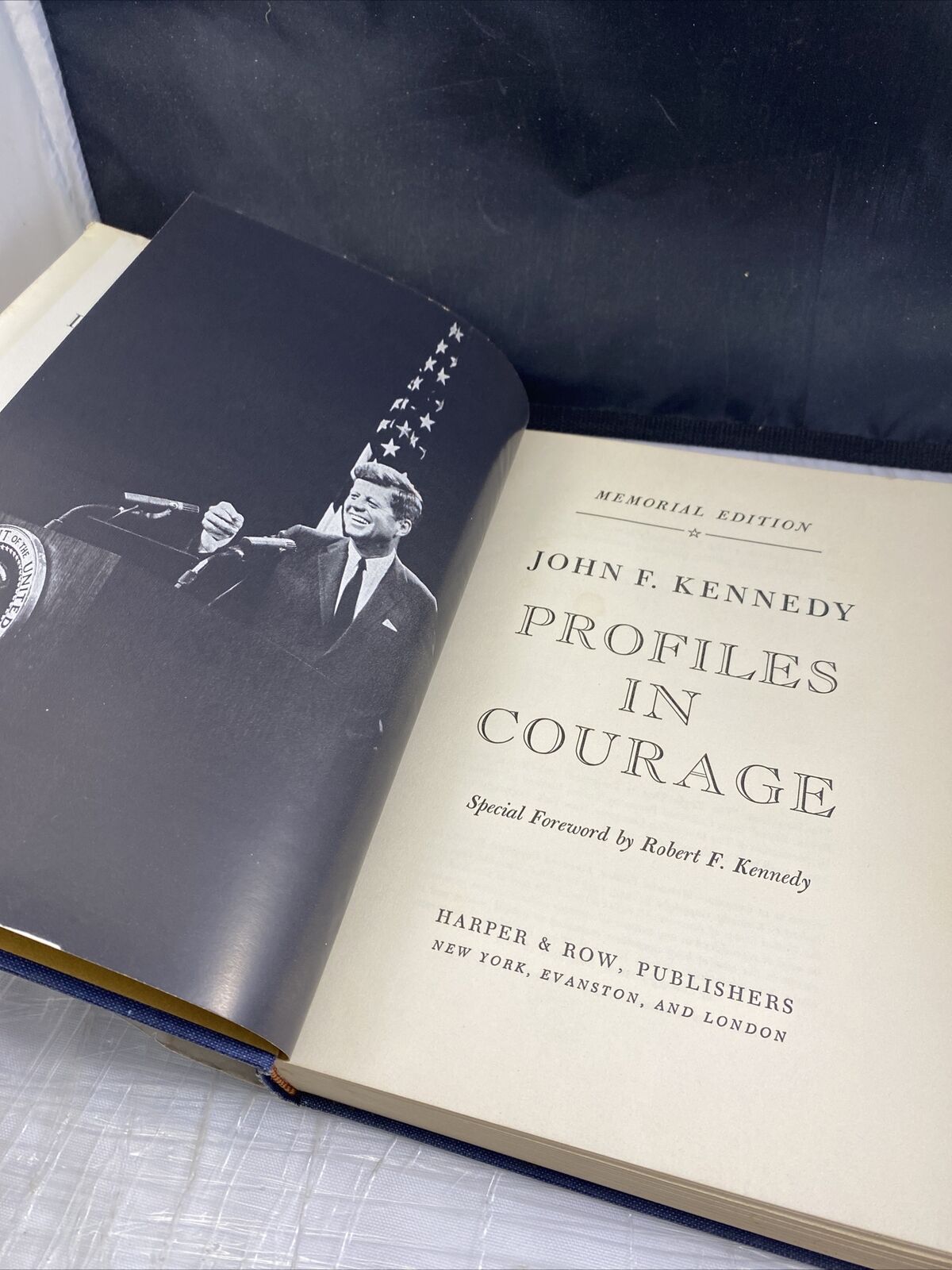 Profiles In Courage By John F Kennedy Memorial Edition RFK 1964 HC DJ 1st Print