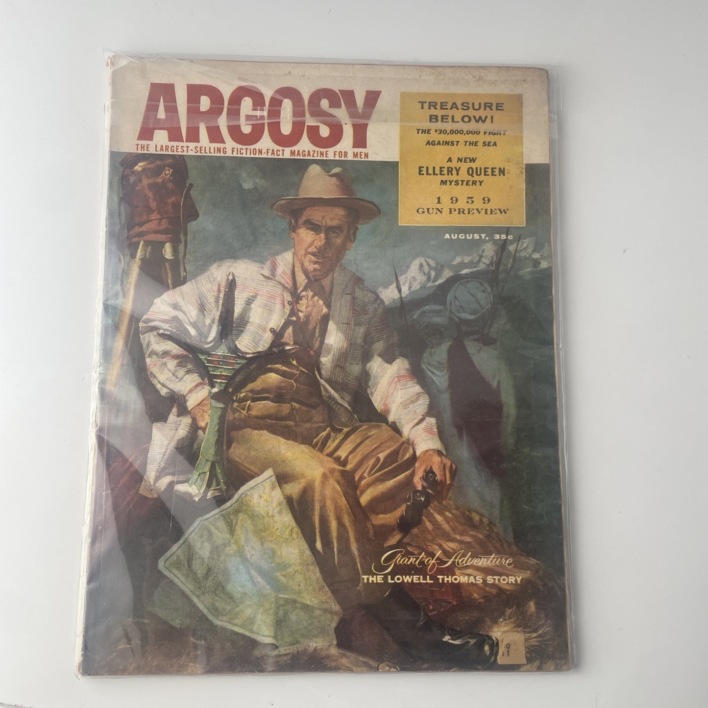 ARGOSY THE COMPLETE MEN'S MAGAZINE AUGUST 1958