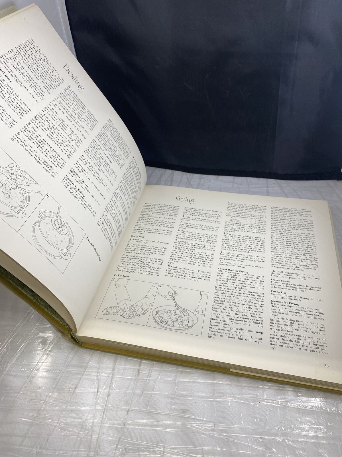 The Epicure's Book of Steak and Beef Dishes Cooking & Eating of Beef