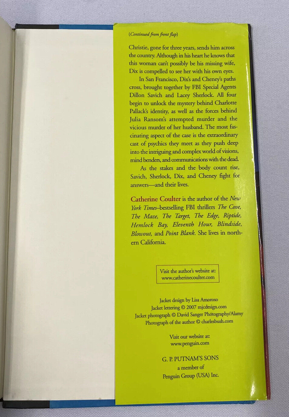 Double Take by Catherine Coulter Hardcover