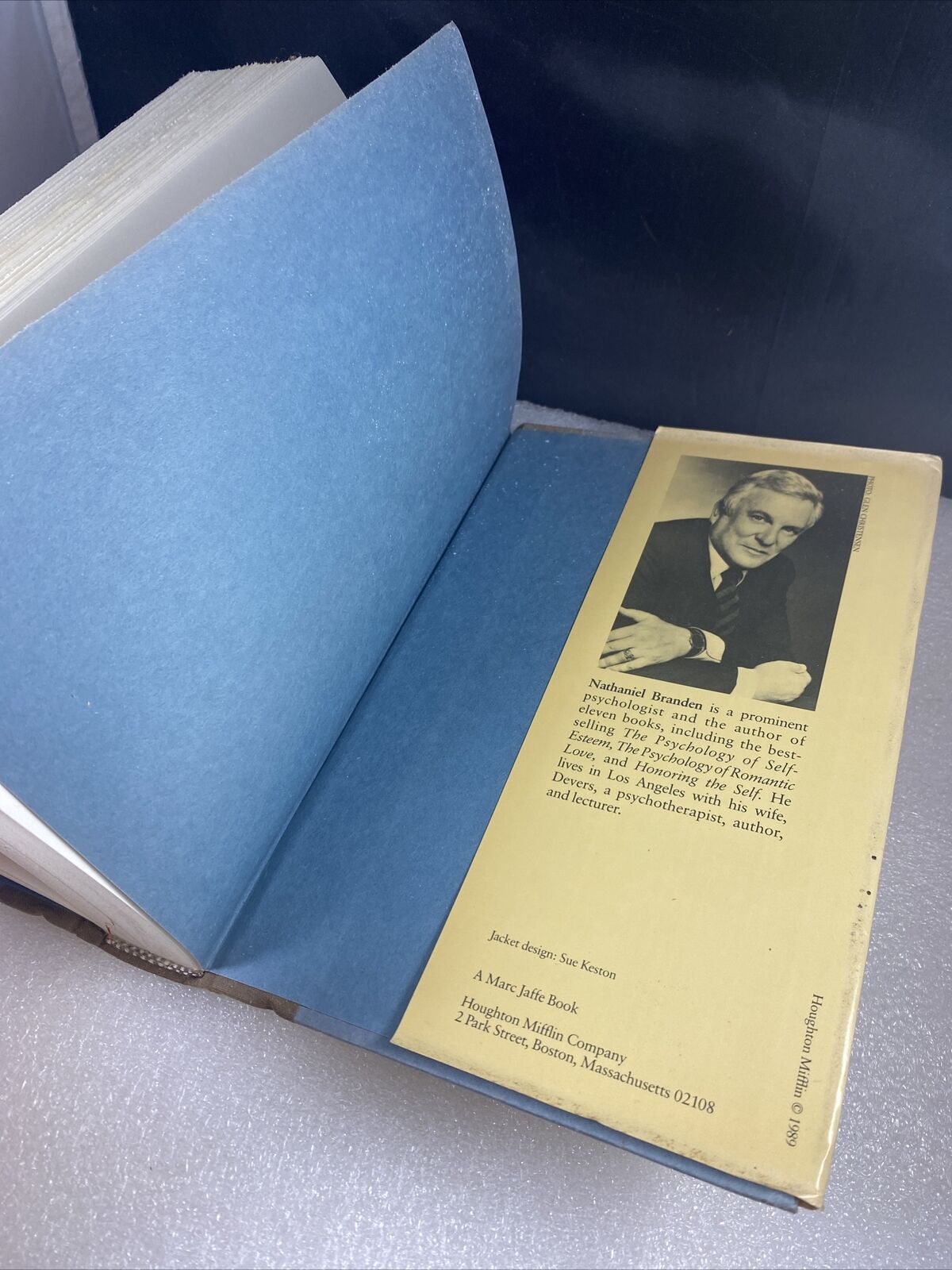 Nathaniel BRANDEN / Judgment Day My Years with Ayn Rand First Edition Print