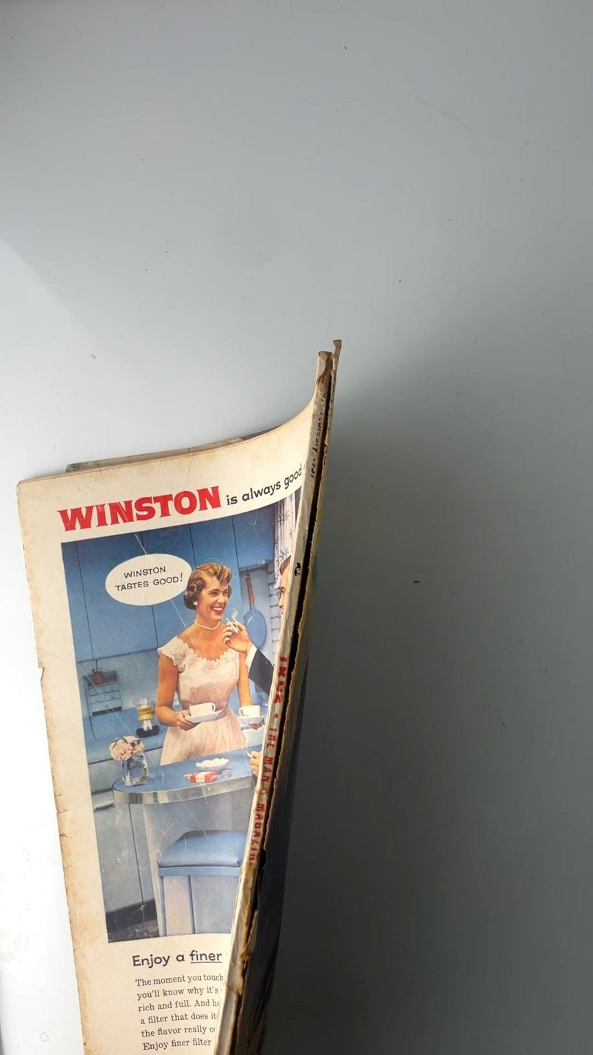 True The Man's Magazine February 1957 Illustrated Vintage