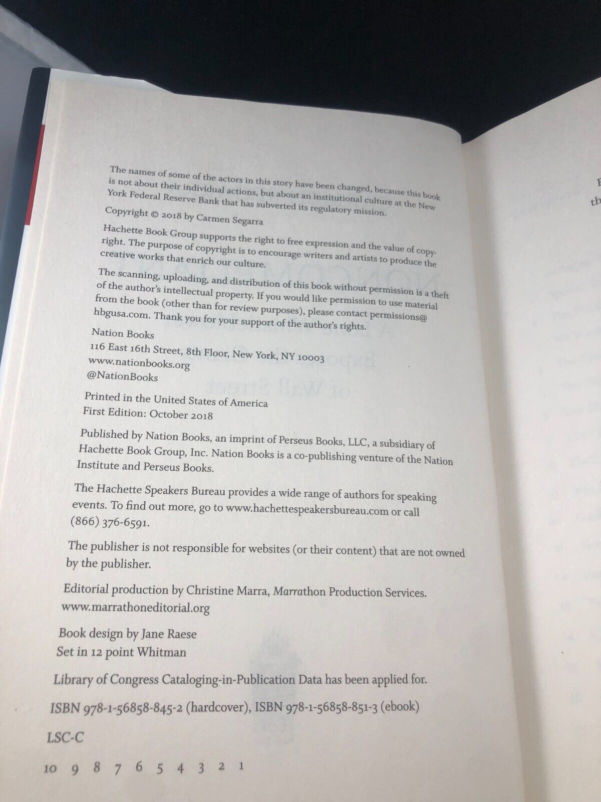 NONCOMPLIANT: A Lone Whistleblower Exposes the Giants of Wall HCDJFirst Edition!