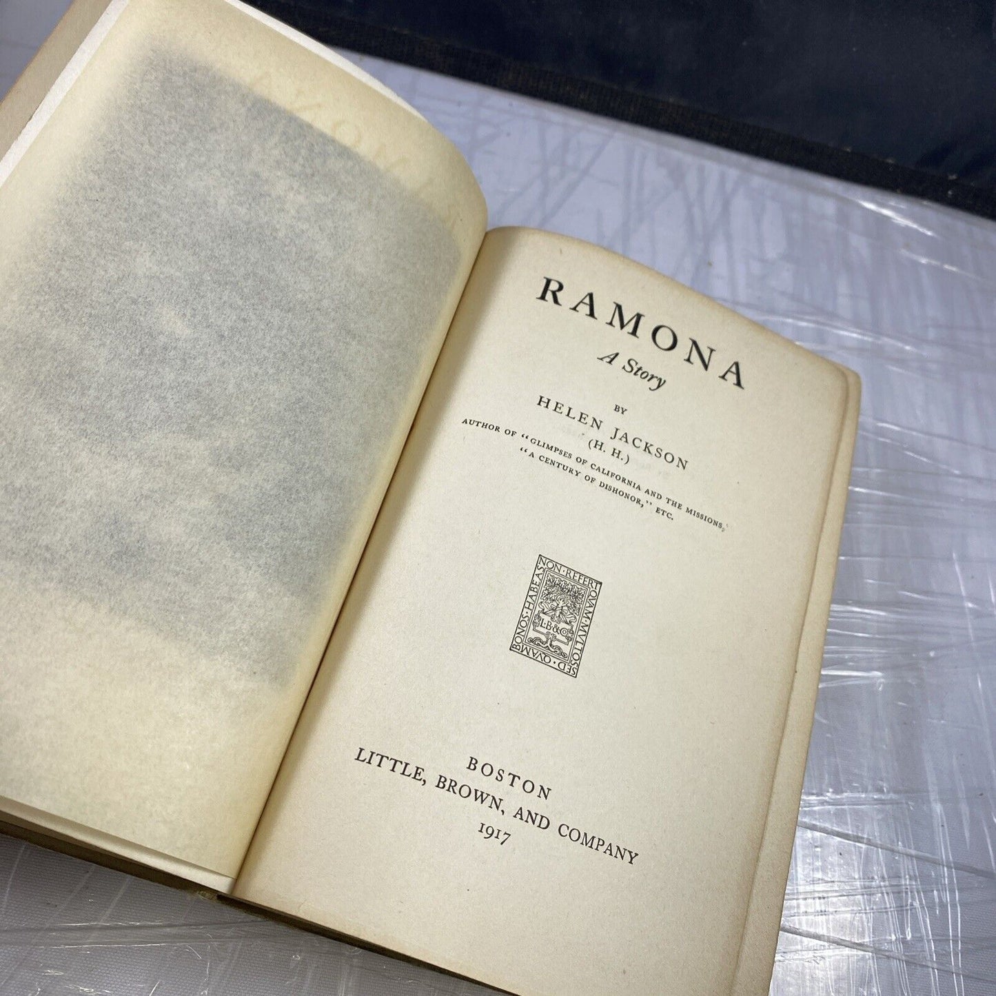 Ramona A Story By Helen Jackson - Hardcover - 1912 Print Antique Novel Fiction