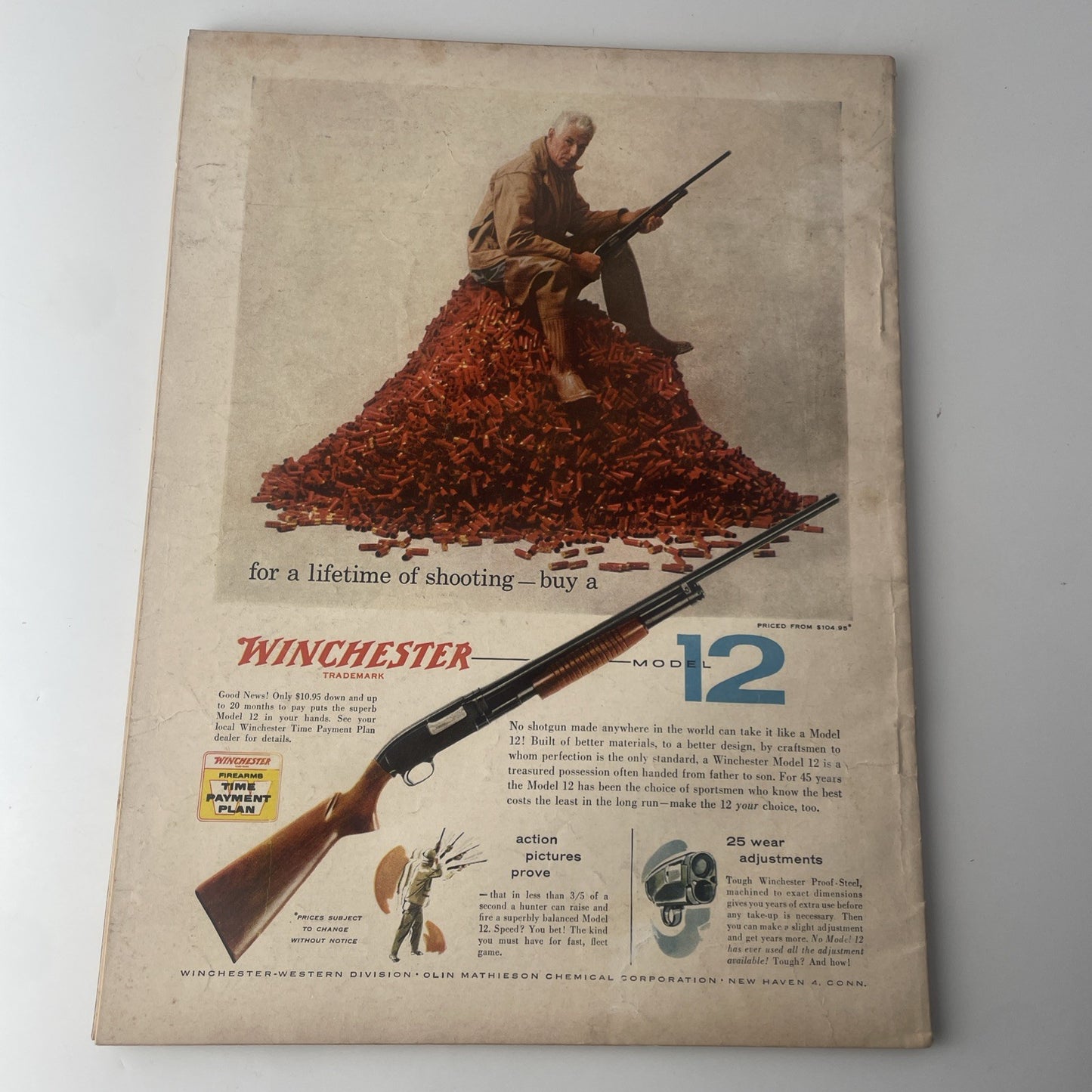 Argosy Magazine - September 1957 Vintage Mens Outdoor Firearm Gun Book