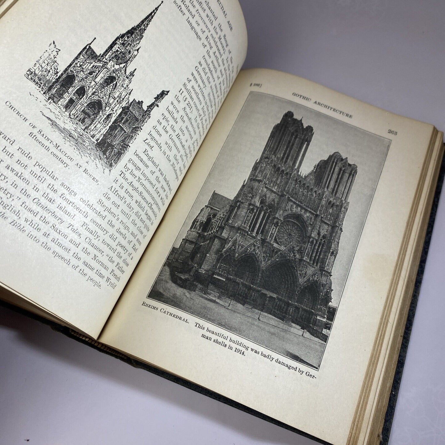 VTG The Modern World, From Charlemagne to Present Time 1915 Antique History