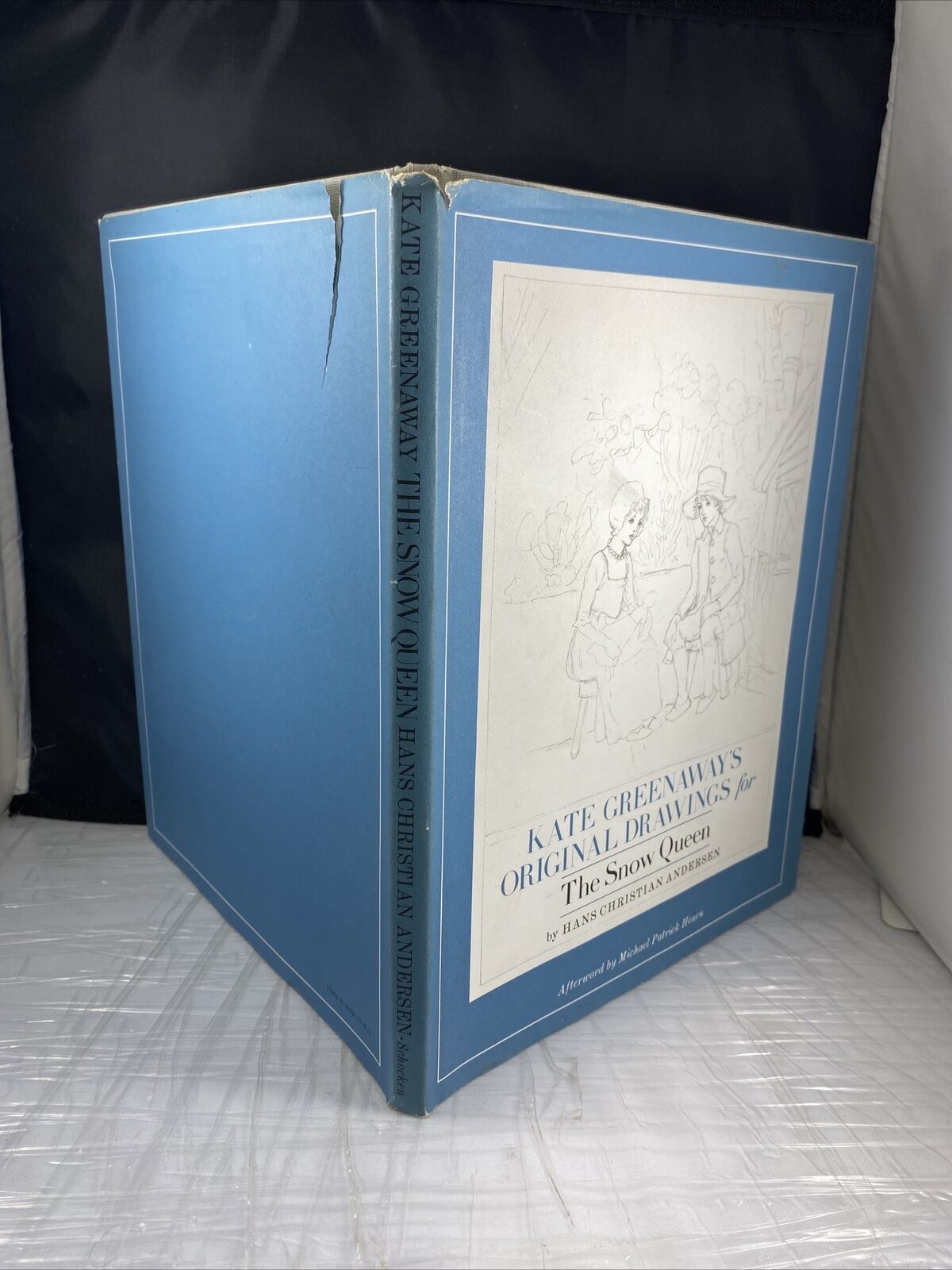 Kate Greenaway's Original Drawings for the Snow Queen by First Edition Art Book