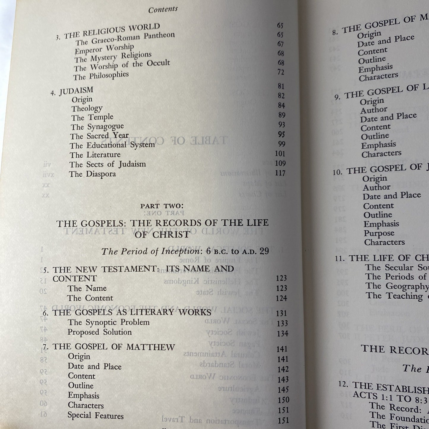 New Testament Survey Vintage 60s Christian Bible Study Book Merrill C Tenney