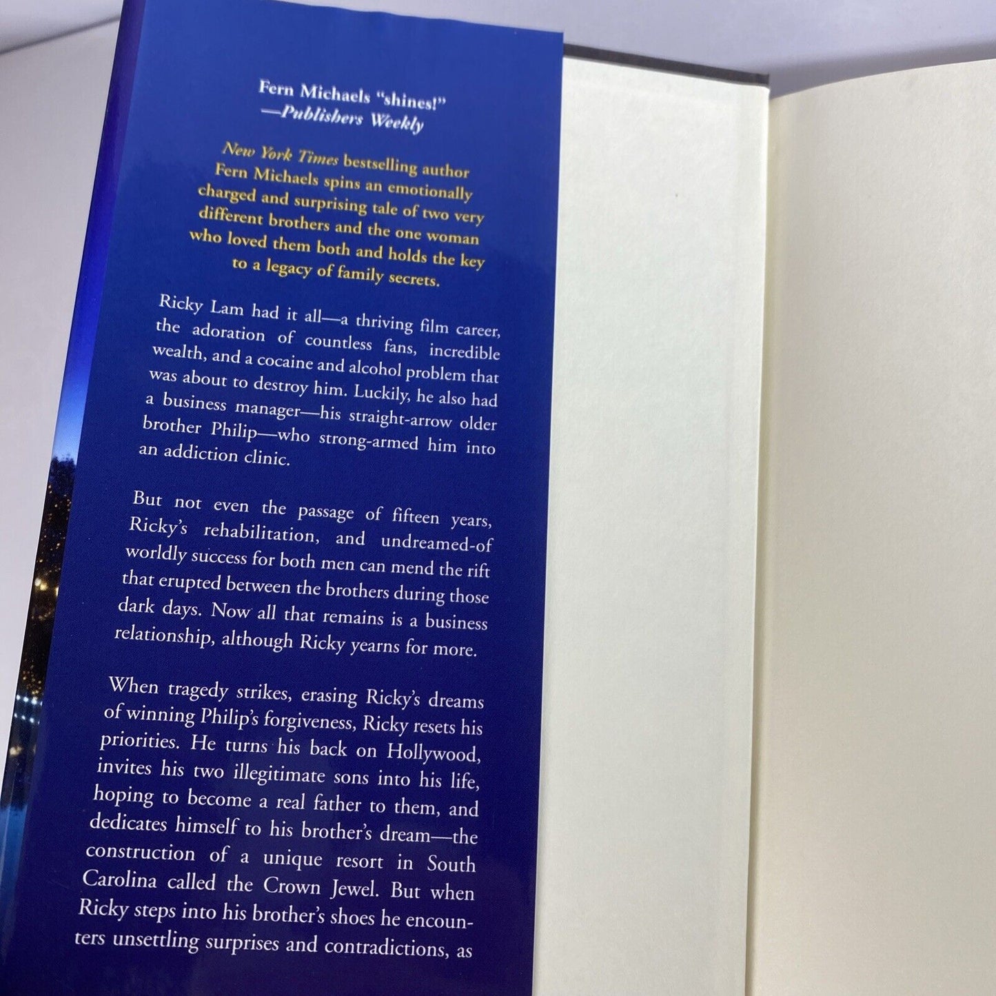 Crown Jewel - Hardcover By Michaels, Fern Very Good Book Club Edition