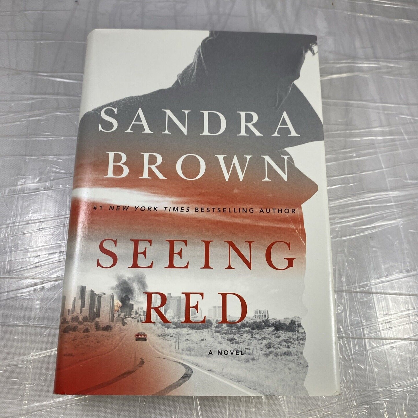 Seeing Red Hardcover Book Sandra Brown 2017 Storyteller Novel BCE