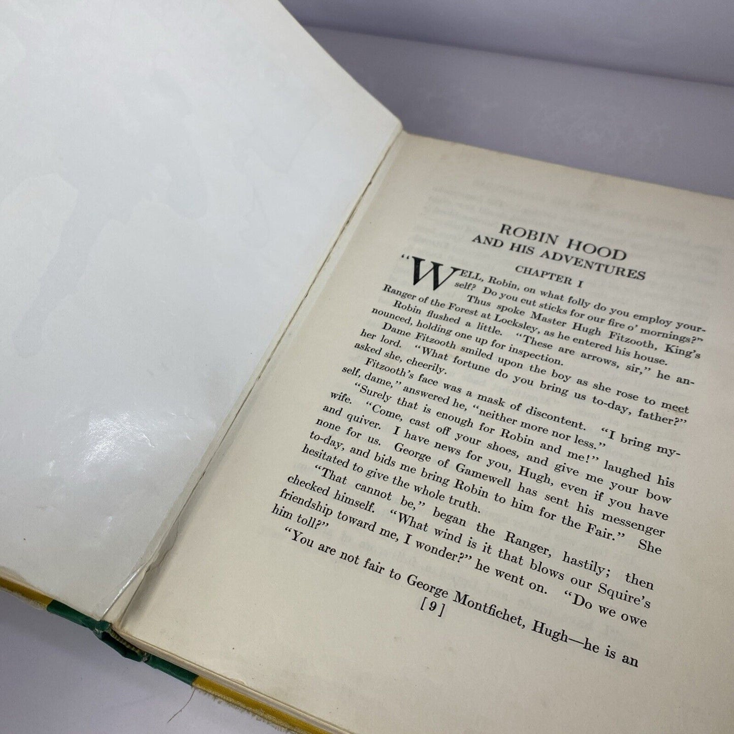 Robin Hood by Paul Creswick, 1957, Illustrated by N.C. Wyeth Scribner HC