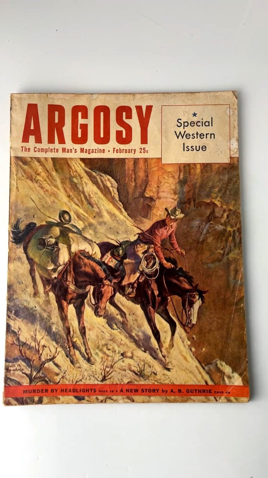 Argosy Special Western Issue February 1953 Illustrated Magazine