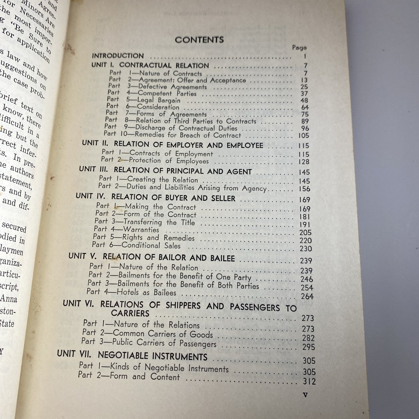 Applied Business Law By Pomeroy & Fisk 1944 Good Condition Vintage Textbook See