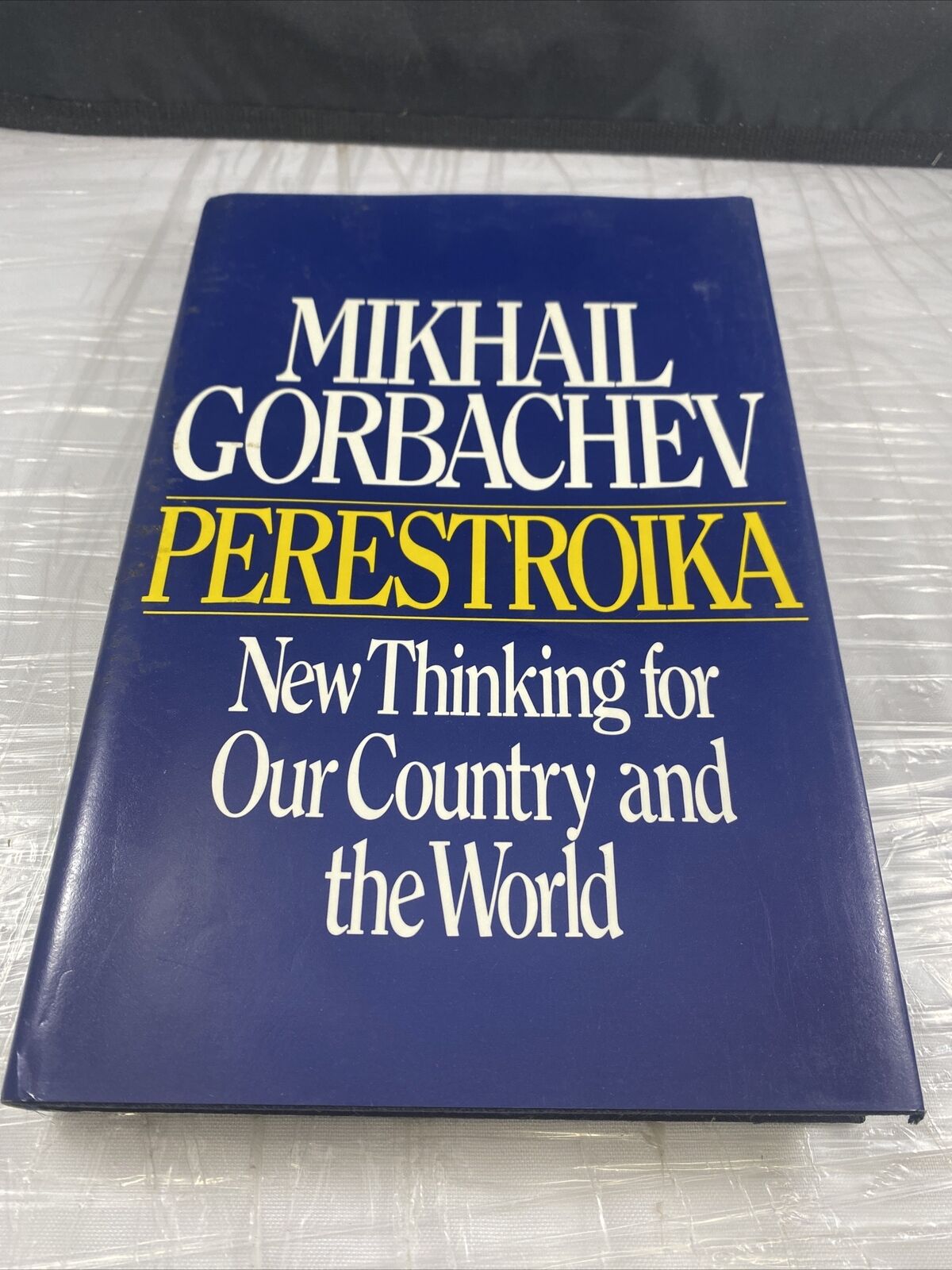 Rare - Mikhail Gorbachev Perestroika, 1st Edition, 1st Printing, Hardcover w/DJ
