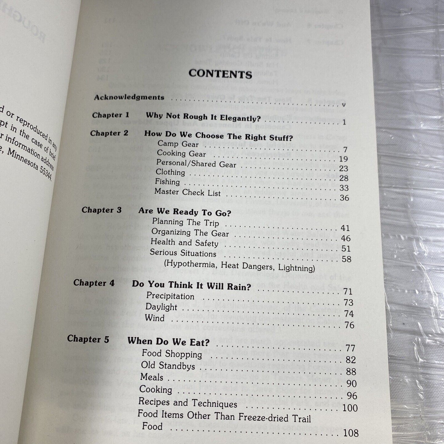 Roughing It Elegantly By Patricia J. Bell Rare Vintage Canoe Camping River Trip