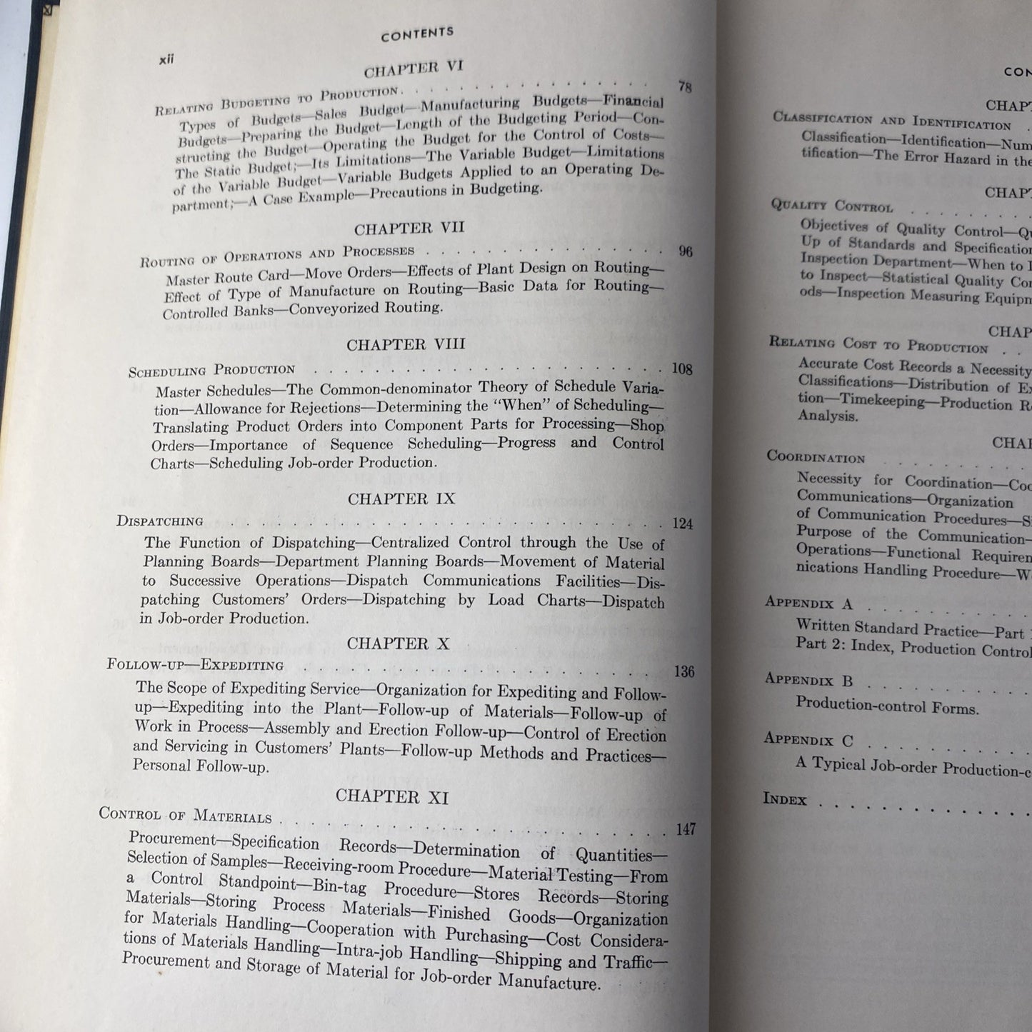 Production Control By Lawrence L. Bethel Second Edition McGraw Hill 1948
