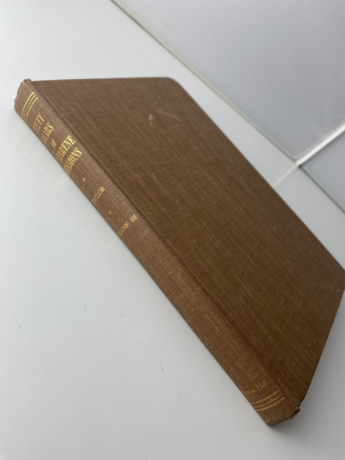 Vintage Fifty Years of Nazarene Missions Vol III Mendell Taylor 1958 Hardcover C