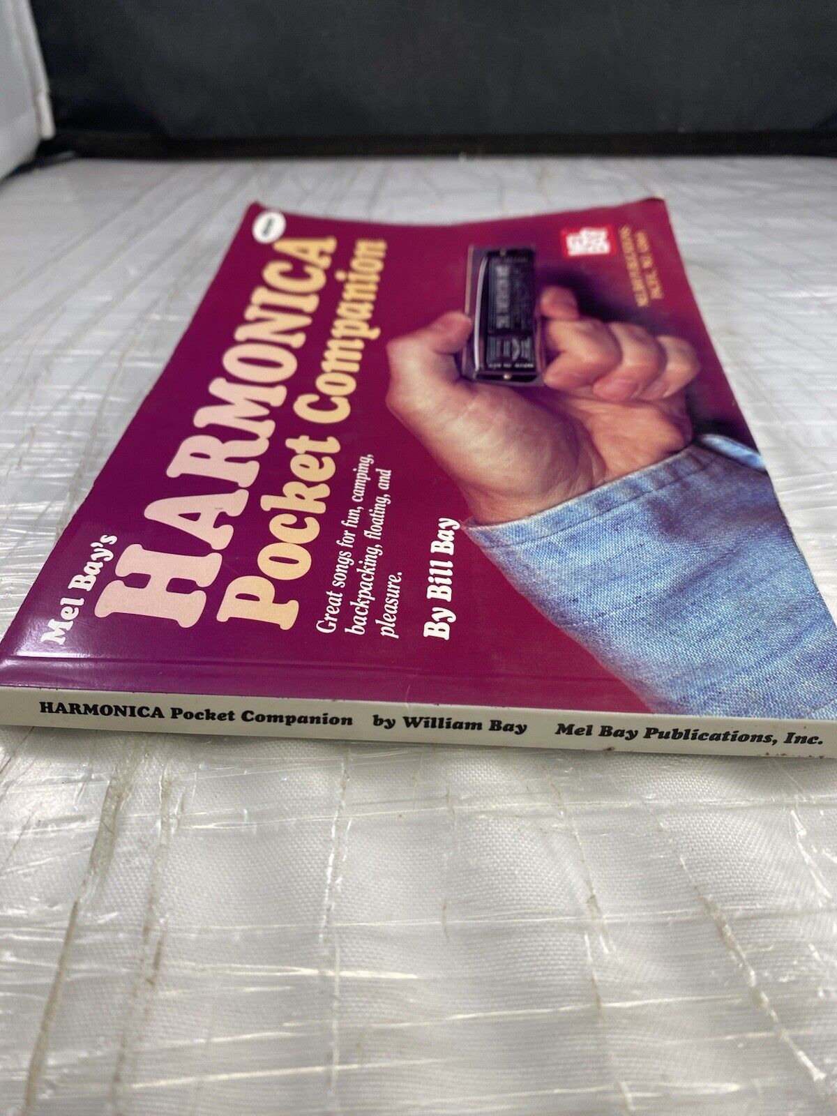 Mel Bay's Harmonica Pocket Companion Book 1983, Bill Bay Vintage Sheet Music