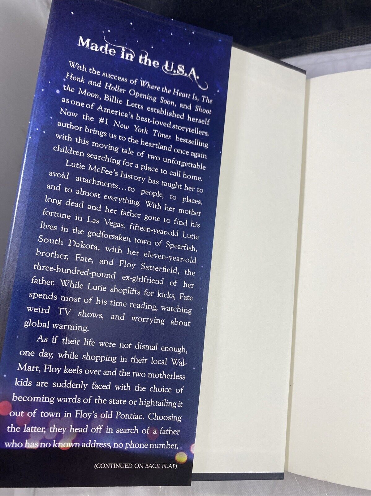 Made in the U.S.A. - Hardcover By Letts, Billie - VERY GOOD BCE Unmarked