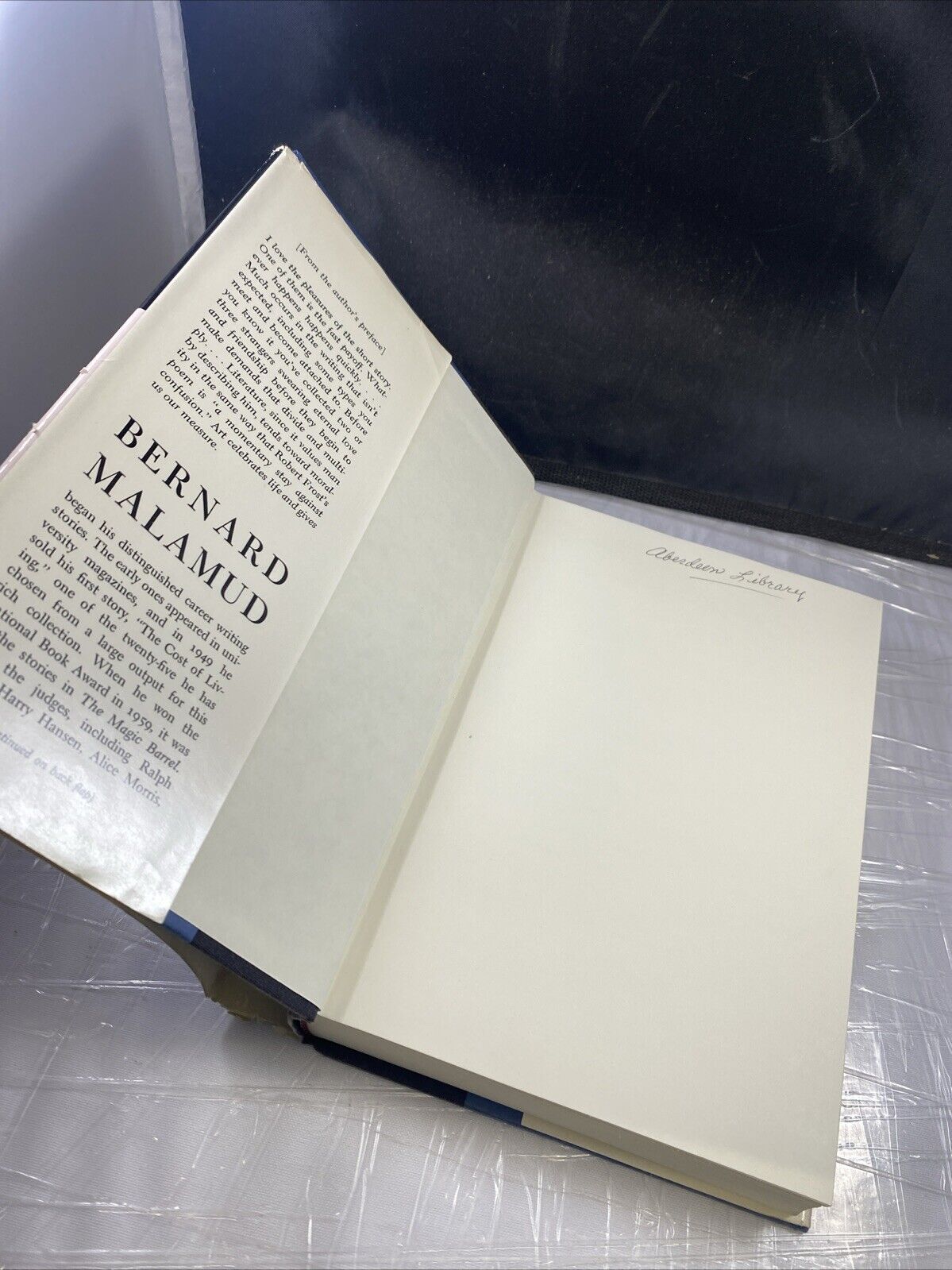 The Stories of Bernard Malamud Hardcover Bernard Malamud GOOD